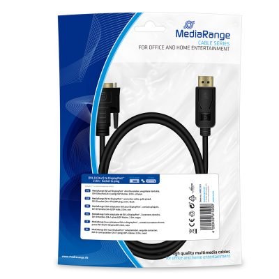 Καλώδιο MediaRange DVI to DisplayPort connection