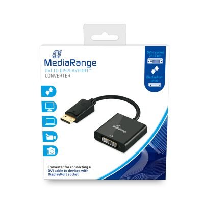 Καλώδιο MediaRange DVI to DisplayPort converter