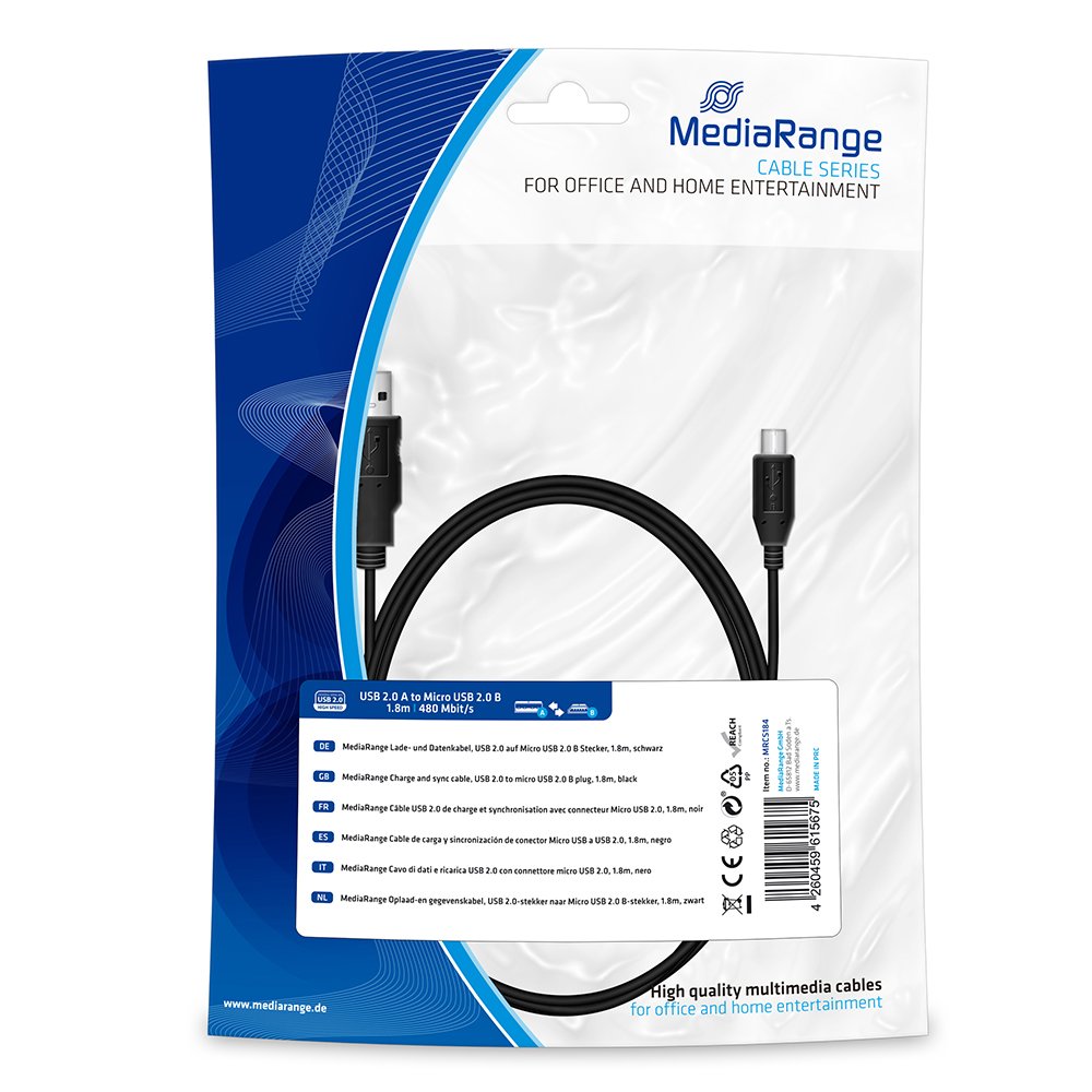 0019521_0 Καλώδιο MediaRange Charge and sync