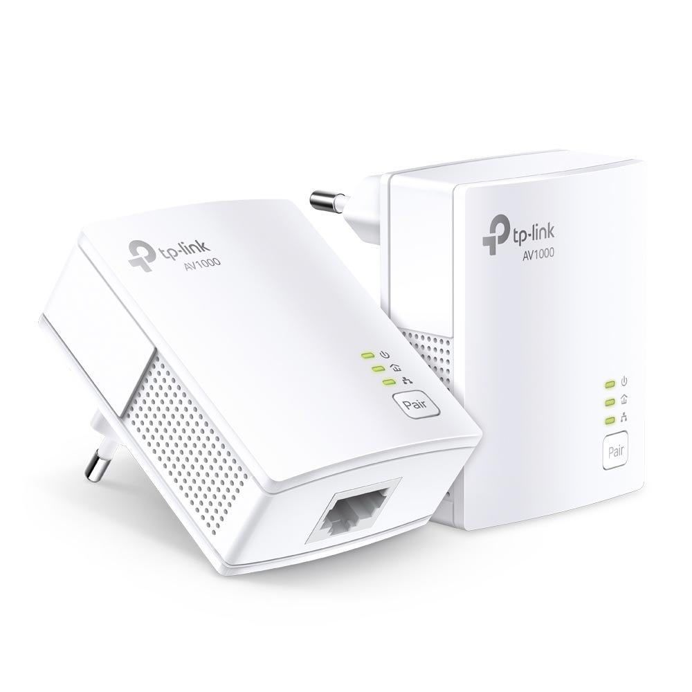 0023963_0 TP-LINK Powerline PA7017 AV1000 Starter Kit (TL-PA7017 KIT) (TPTL-PA7017KIT)