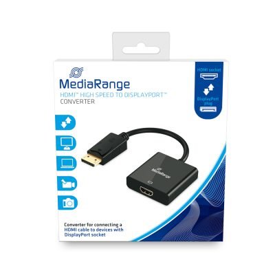 Καλώδιο MediaRange HDMI High Speed to DisplayPort converter