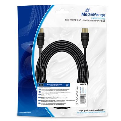 Καλώδιο MediaRange HDMI High Speed with Ethernet connection