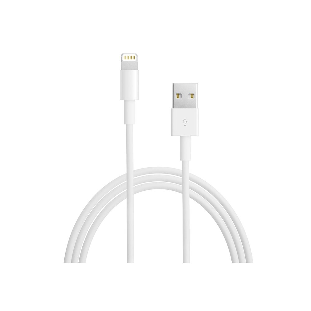 0039754_0 Apple Charge Cable USB to Lightning Λευκό 1m (MXLY2ZM/A) (APPMXLY2ZM/A)