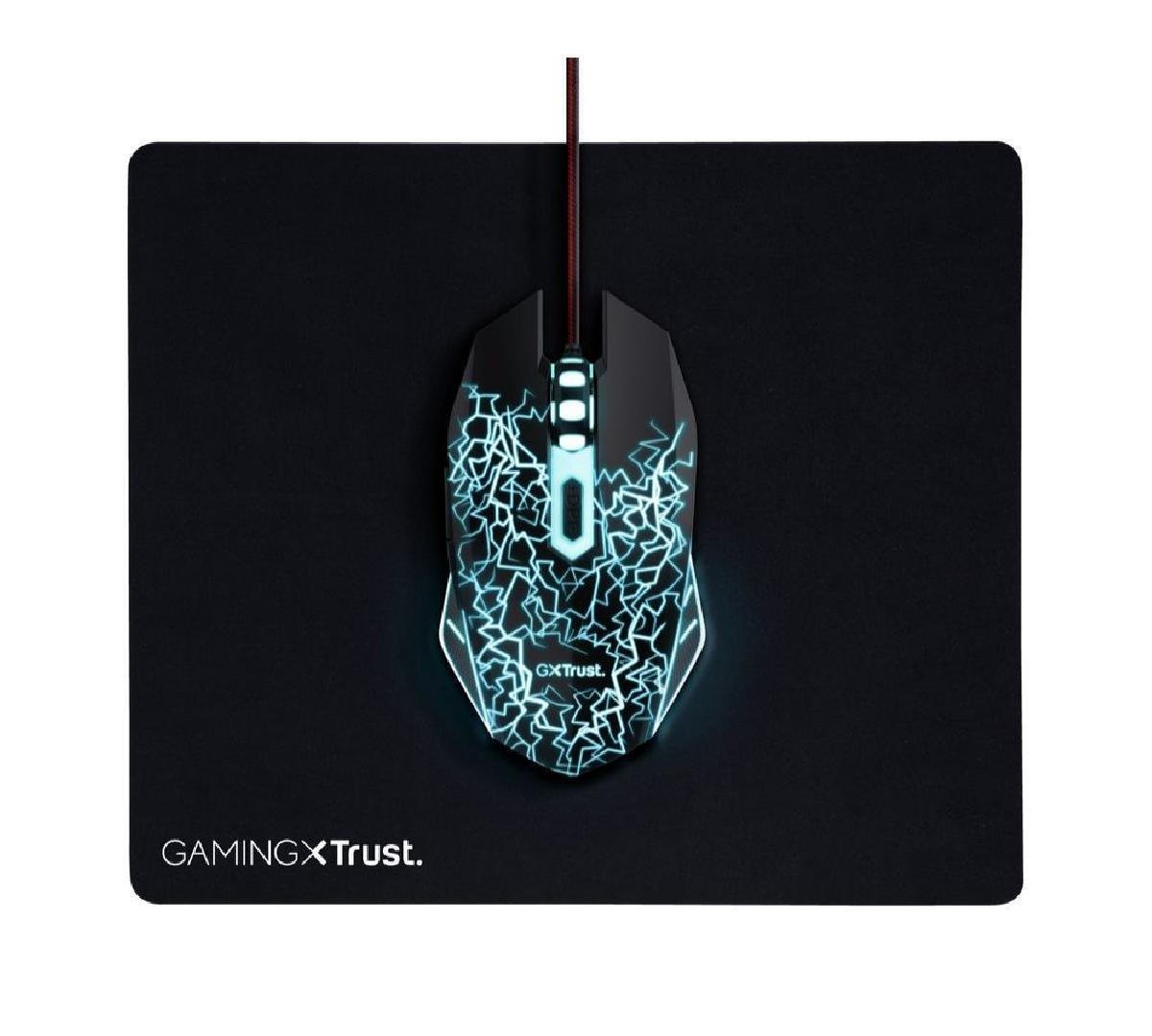 0057736_0 Trust Gaming Mouse & Mouse Pad (24752) (TRS24752)