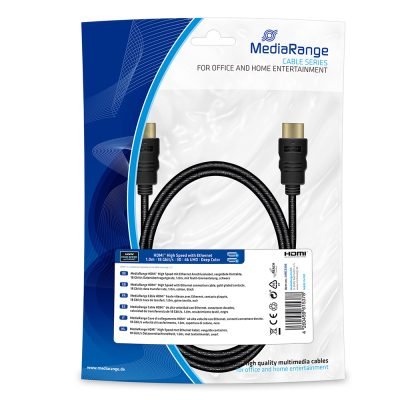 Καλώδιο MediaRange HDMI High Speed with Ethernet connection