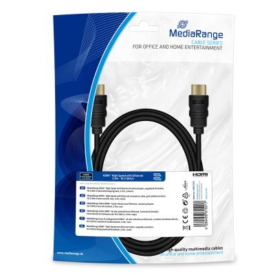 Καλώδιο MediaRange HDMI High Speed with Ethernet connection