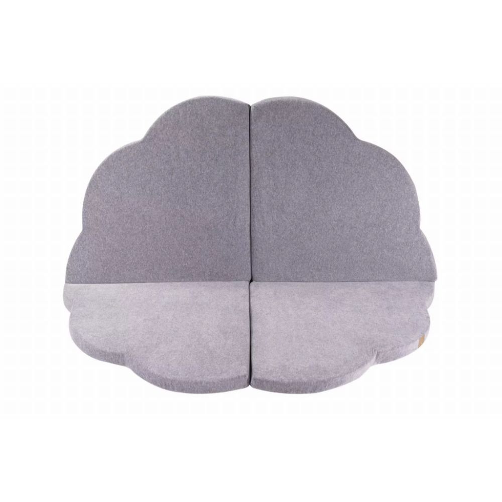 0061447_0 MeowBaby Light Grey Cloud Mattress 160x160cm (MATA019) (MEBMATA019)