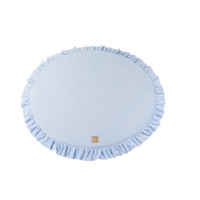 MeowBaby Baby Round 100cm Foam Play Mat with Frill Certified