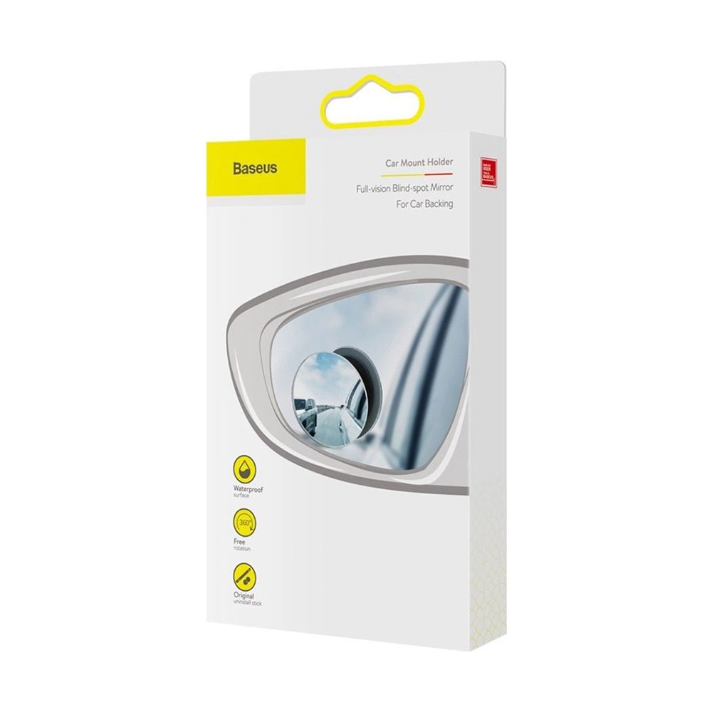0053048_0 Baseus Car Tool Full View blind spot rearview mirrors Black (ACMDJ-01) (BASACMDJ-01)