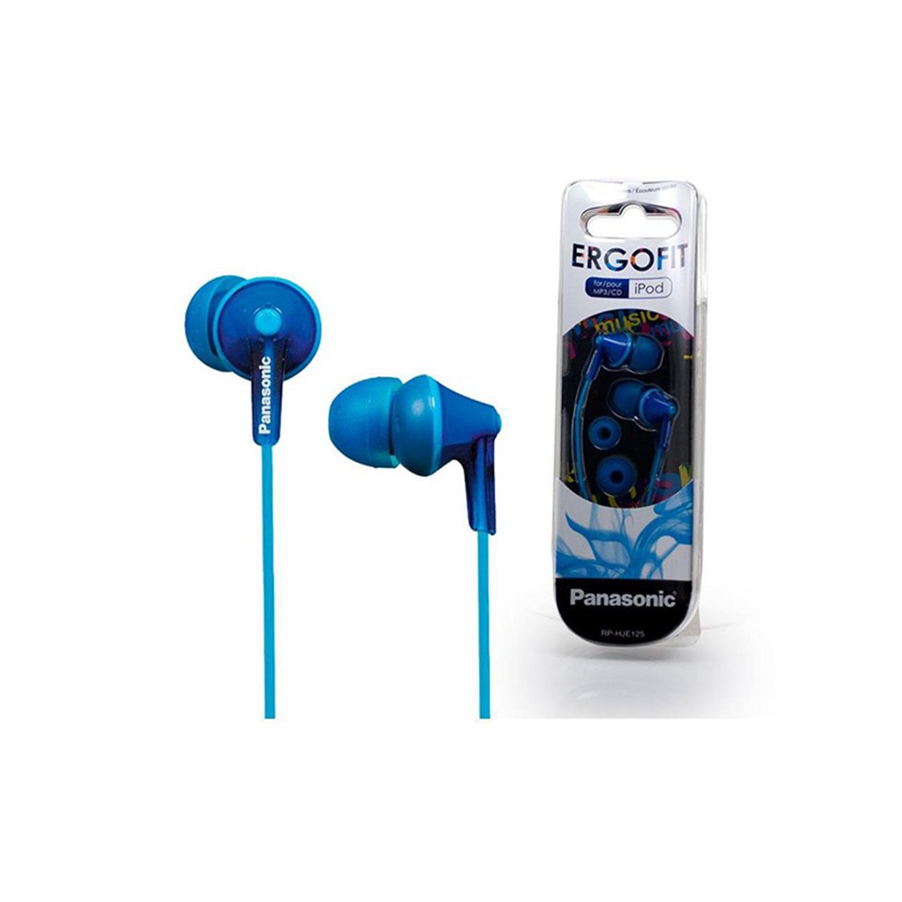 0033388_0 Panasonic RP-HJE125 Blue Headphones (RPHJE125EA) (PANRPHJE125EA)