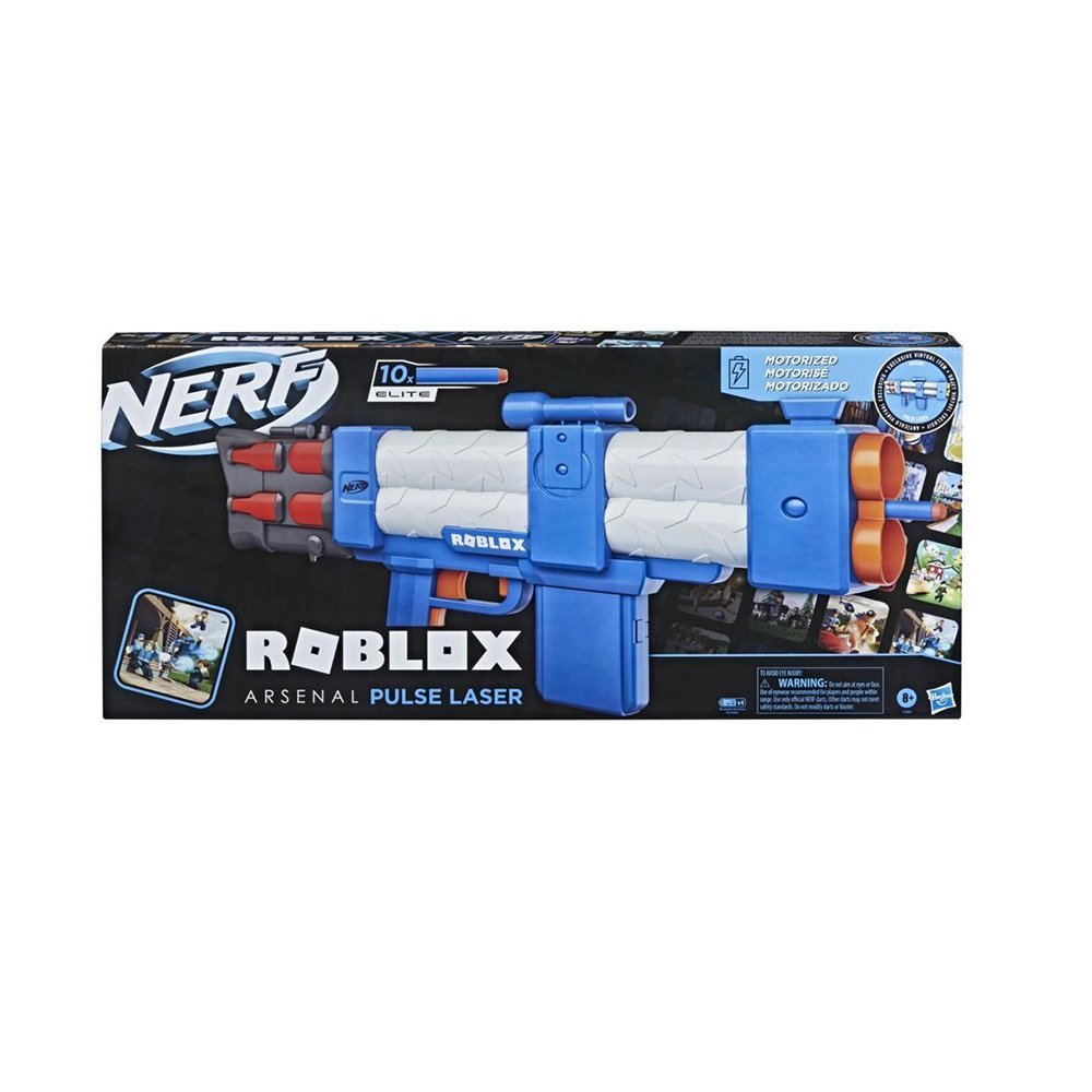 0056586_0 Hasbro Nerf Εκτοξευτής Arsenal Pulse Laser Roblox για 8+ Ετών (F2484) (HASF2484)