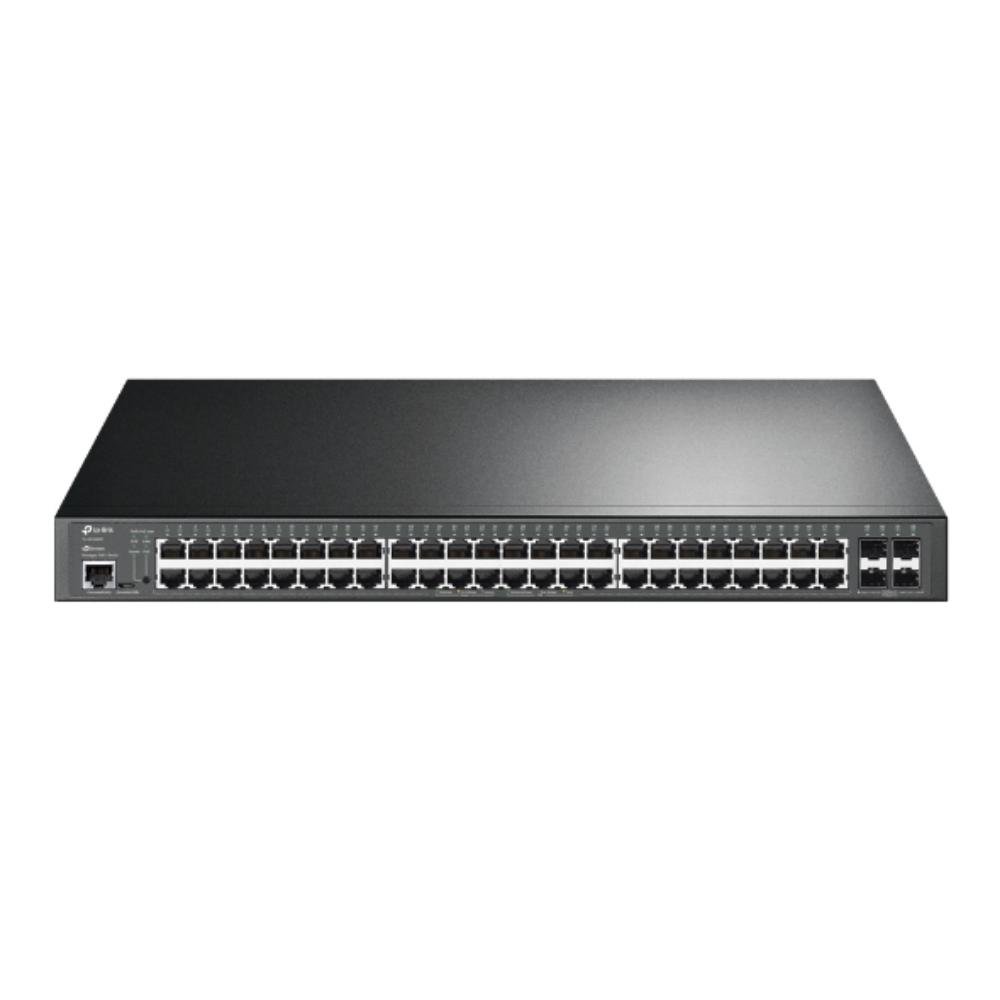 0064038_0 TP-Link JetStream 52-Port Gigabit L2+ Managed Switch with 48-Port PoE+ (TL-SG3452P) (TPTL-SG3452P)