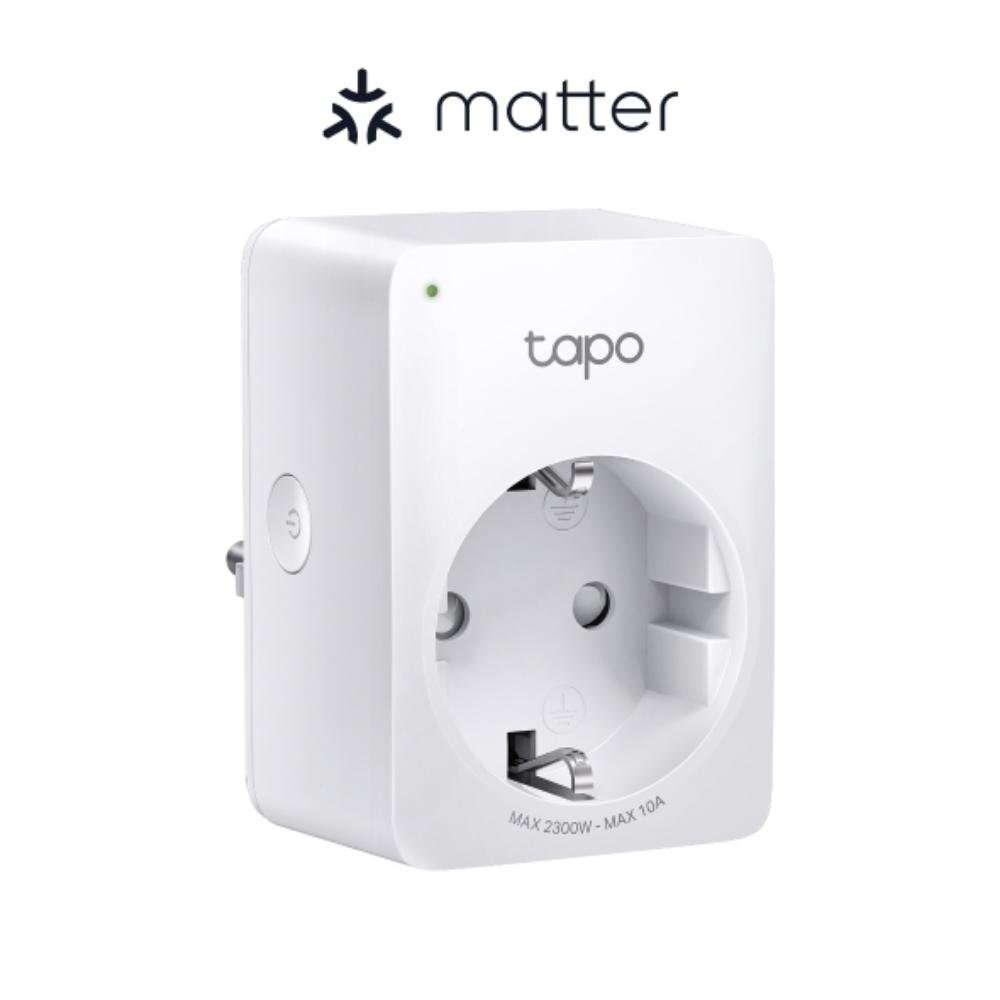 0066297_0 TP-LINK Mini Smart Wi-Fi Socket Matter (TAPO P100M) (TPTAPOP100M)