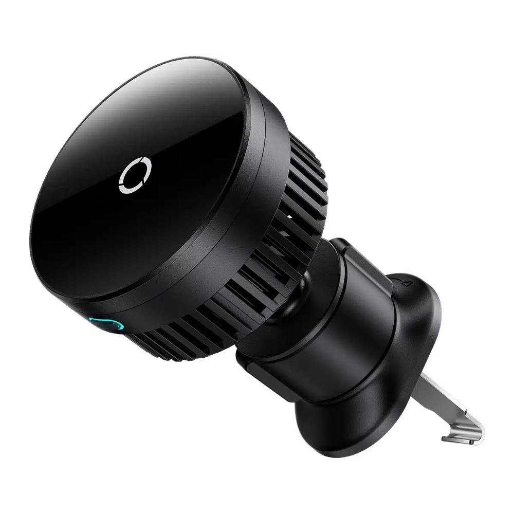 0067163_0 Baseus Car Mount for Phone with Case and Wireless Charging 15W Black (C40164100121-01) (BASC40164100121-01)