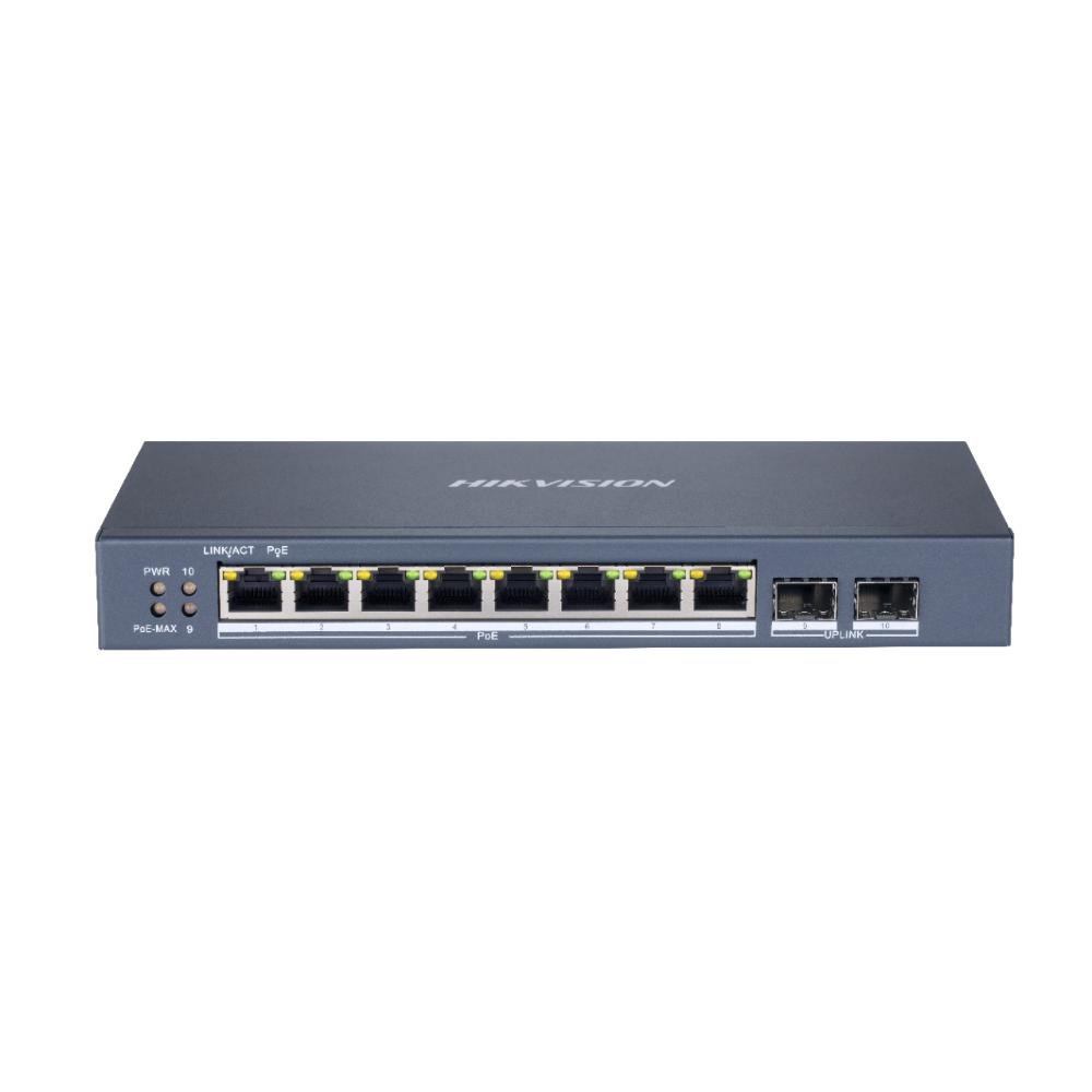0068466_0 Hikvision 10 Port Smart Managed Gigabit PoE EI Series (DS-3E1510P-EI/M) (HKVDS-3E1510P-EI-M)