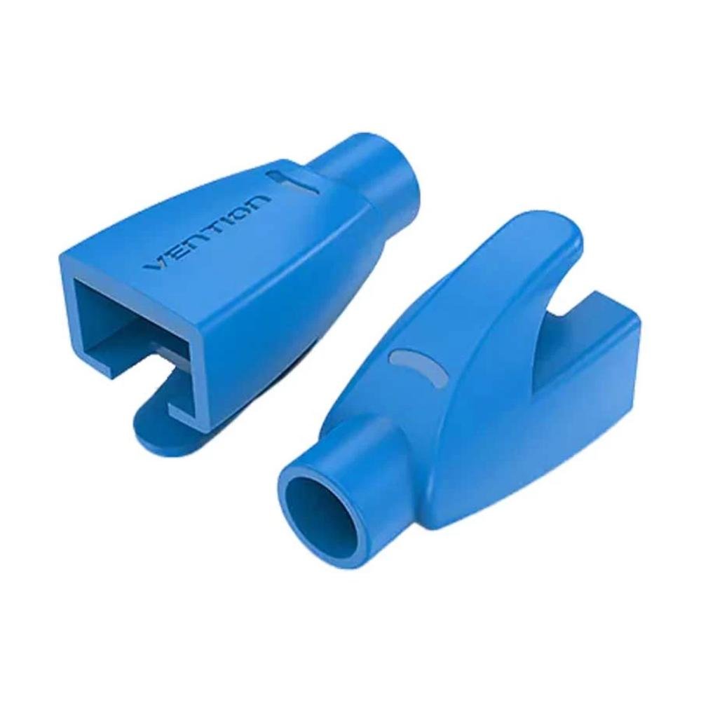 0066676_0 VENTION RJ45 Strain Relief Boots Blue PVC Type 50-Pack (IODL0-50) (VENIODL0-50)