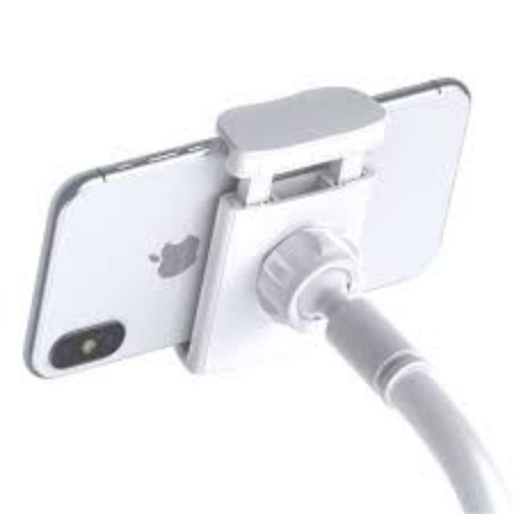 0069222_0 Baseus Βάση Smartphone/Tablet με Βραχίονα και Κλιπ Ασημί/Λευκό (SULR-0S) (BASSULR-0S)