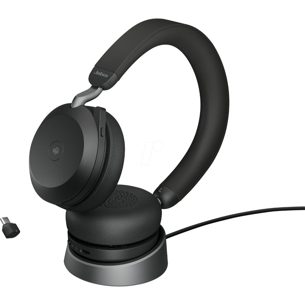 0069743_0 Jabra Evolve2 75 Headset On-Ear Bluetooth (27599-999-889) (JAB27599-999-889)