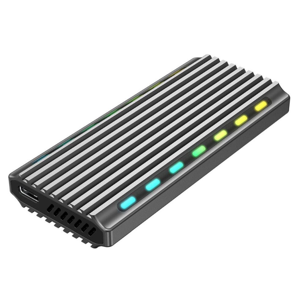 0068485_0 Gembird Θήκη για Σκληρό Δίσκο M.2 PCI Express NVME με σύνδεση Type-C (EE2280-U3C-03) (GEMEE2280-U3C-03)