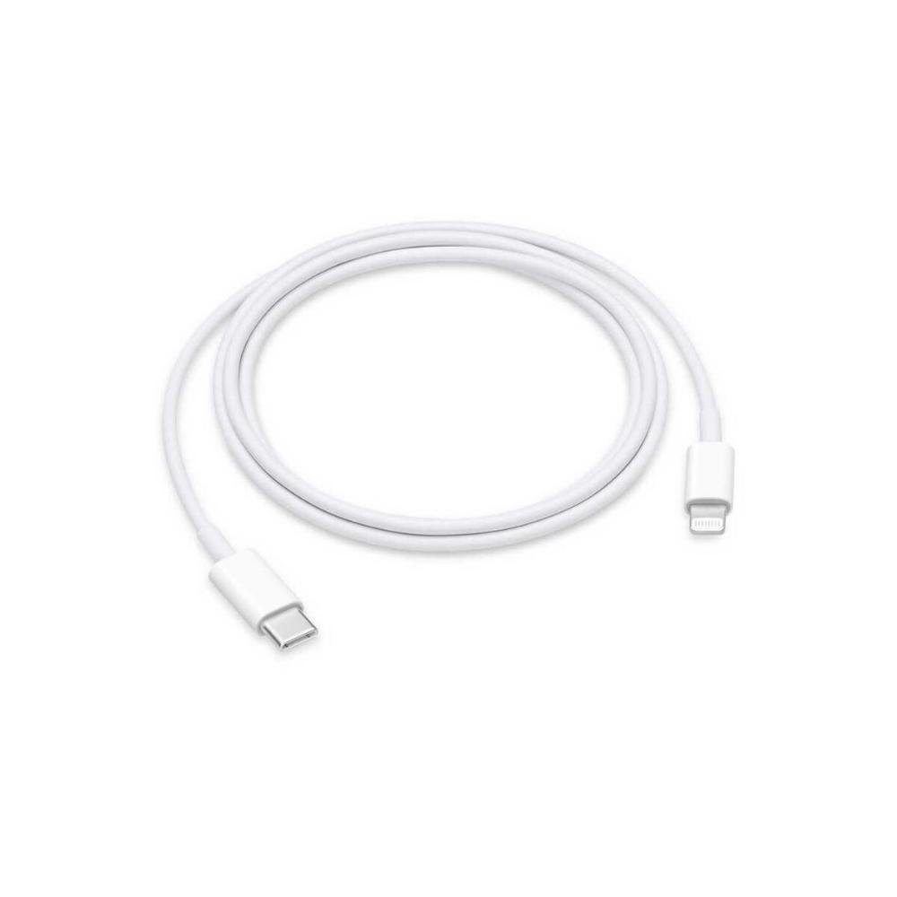 0070345_0 Apple USB-C to Lightning Cable Λευκό 1m (MUQ93ZM/A) (APPMUQ93ZM-A)