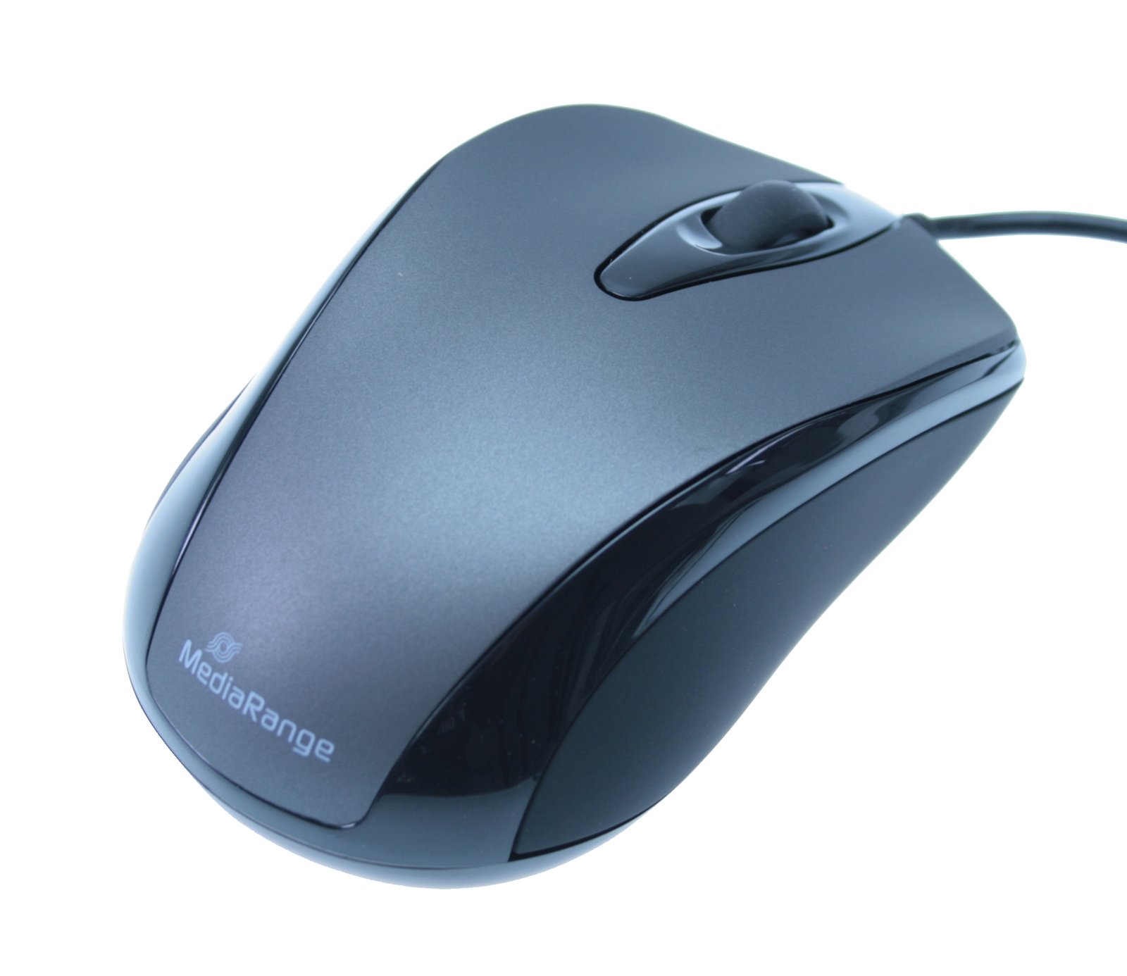0016131_0 MediaRange Optical Mouse (Black/Grey