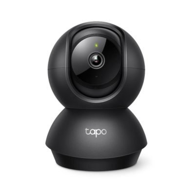 TP-LINK Pan/Tilt Home Security WiFi Camera 1080p Full HD Black(TAPO C201) (TPC201)