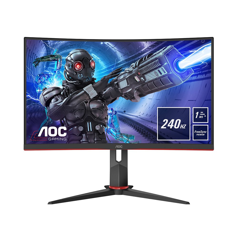 0029353_0 AOC C32G2ZE Curved VA Led Gaming Monitor 32'' (C32G2ZE/BK) (AOCC32G2ZE)