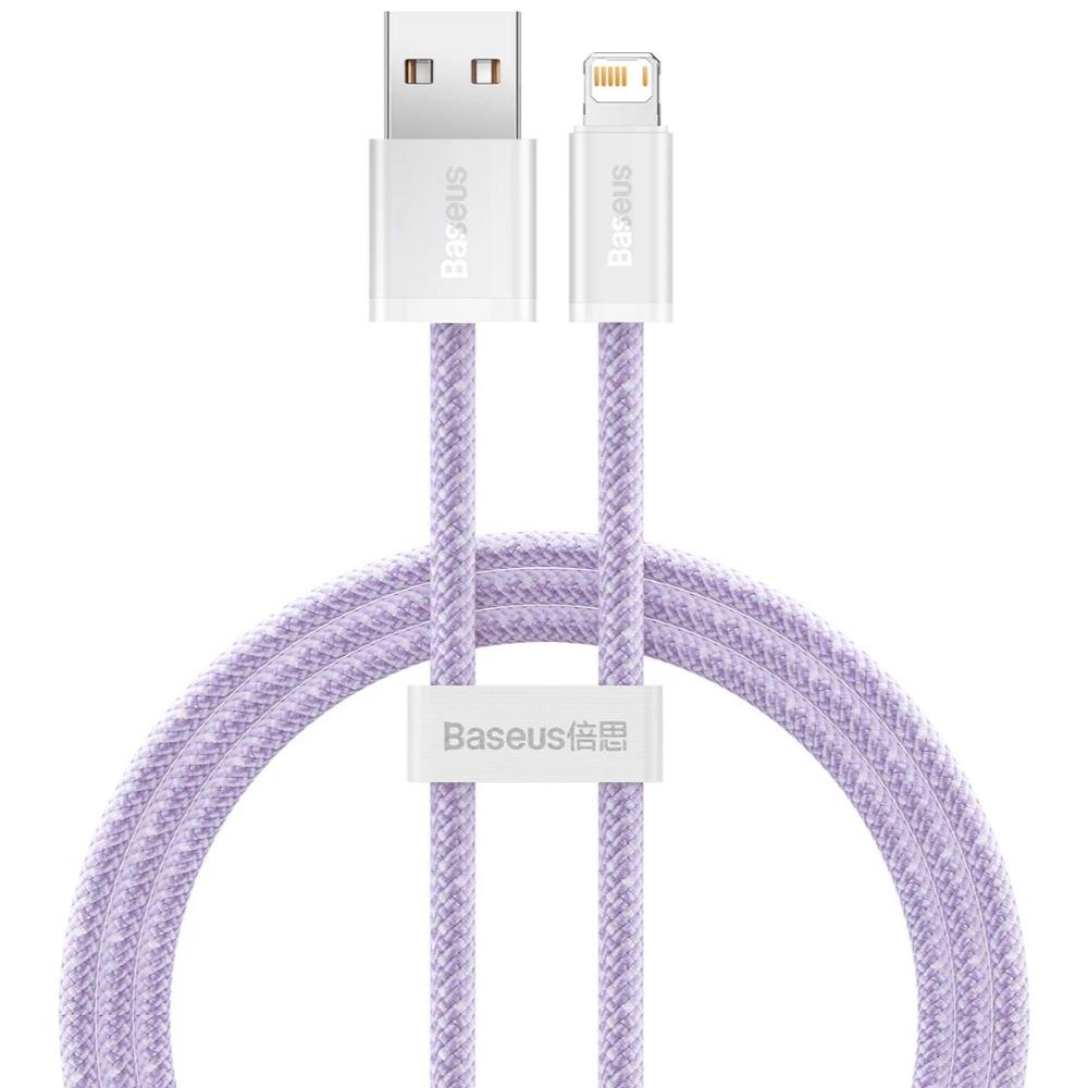 0069274_0 Baseus Καλώδιο USB σε Lightning Dynamic Series1m Μοβ (CALD000405) (BASCALD000405)