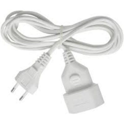 Brennenstuhl Plastic extension cable 3m white H03VVH2-F 2x0