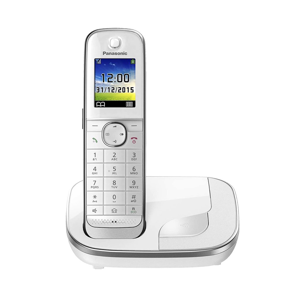 0033378_0 Ασύρματο Τηλέφωνο Panasonic KX-TGJ310GW White KX-TGJ310GW) (PANKX-TGJ310GW)