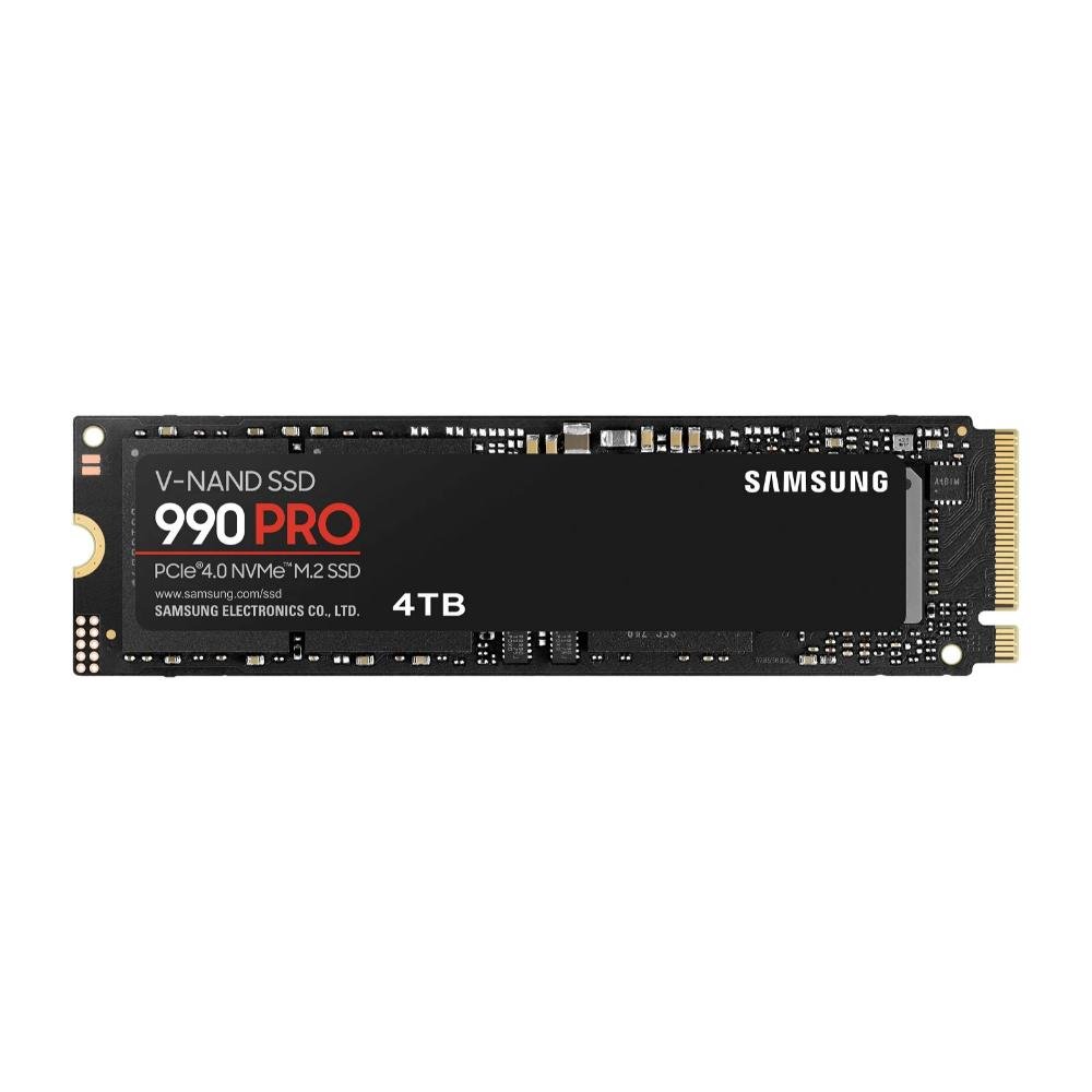0064367_0 SSD Samsung 990 Pro M.2 4TB NVMe MZ-V9P4T0BW PCIe 4.0 x4 (MZ-V9P4T0BW) (SAMMZ-V9P4T0BW)