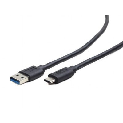 Gembird Regular USB 3.0 Cable USB-C male - USB-A male Μαύρο 1.8m (CCP-USB3-AMCM-6) (GEMCCP-USB3-AMCM-6)