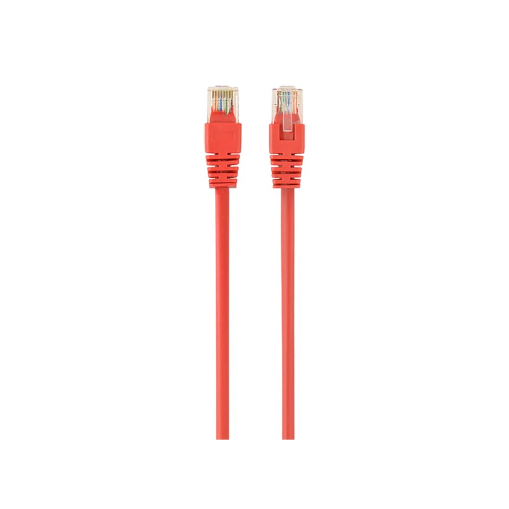 0074298_0 Gembird Patchcord RJ45 Potted Cover CAT. 5e UTP 2m Red (PP12-2M/R) (GEMPP12-2M/R)