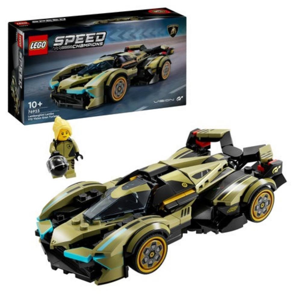 0074682_0 Lego Speed Champions Lamborghini Lambo V12 Vision Gt Supercar (76923) (LGO76923)