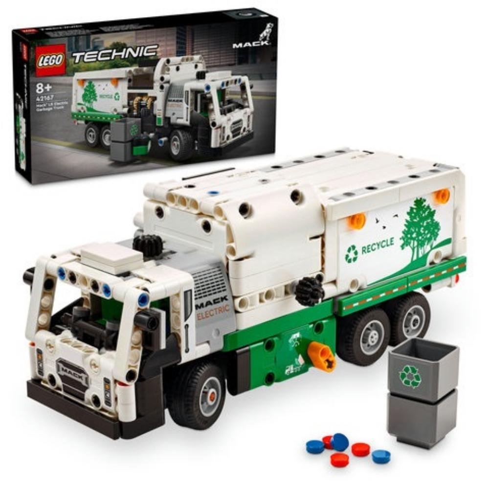 0074716_0 Lego Technic Mack Lr Electric Garbage Truck (42167) (LGO42167)