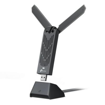 TP-Link BE6500 Wi-Fi 7 High Gain Wireless USB Adapter (ARCHER TBE400UH) (TPARCHERTBE400UH)