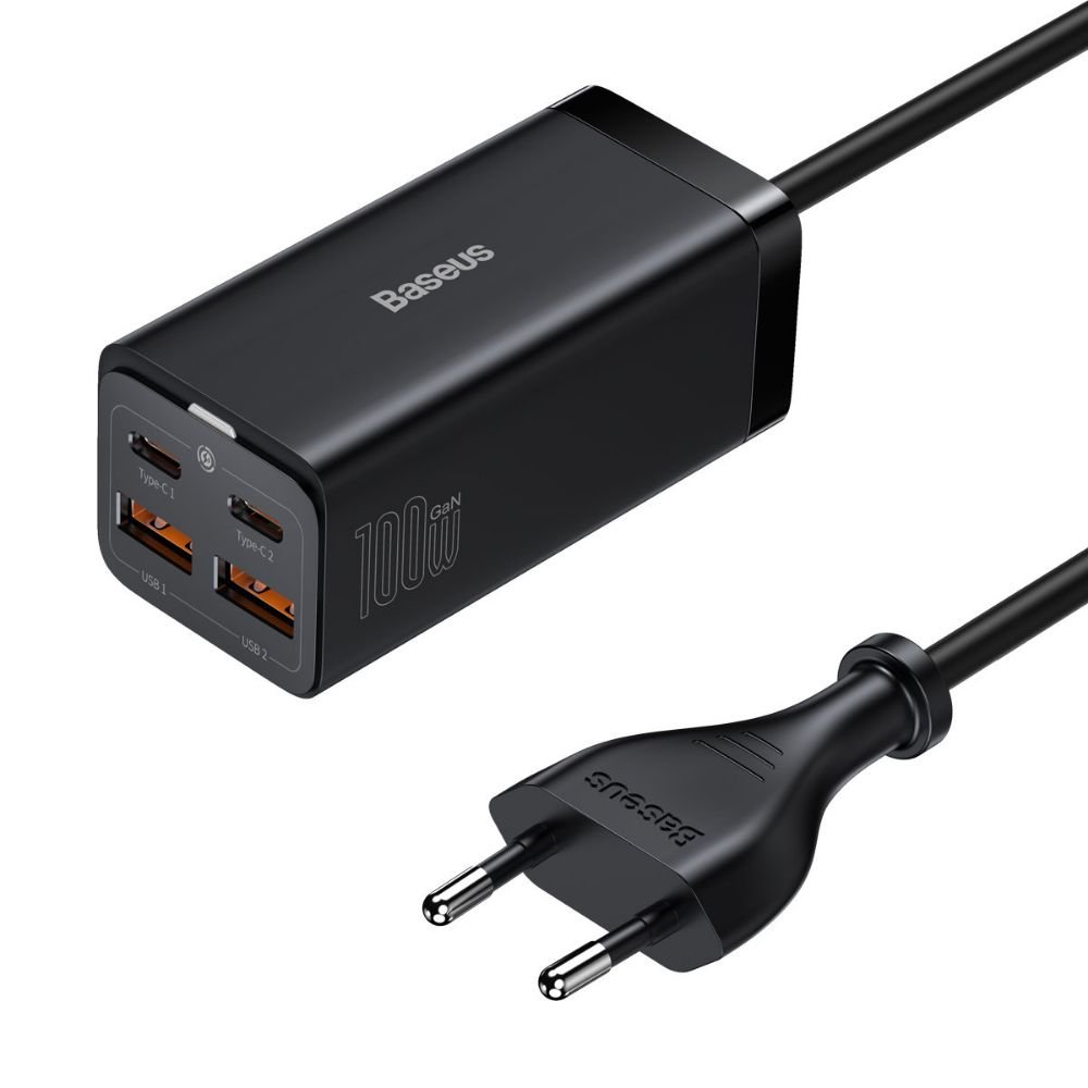 0059830_0 Baseus GaN3 Pro wall charger 2xUSB-C + 2xUSB