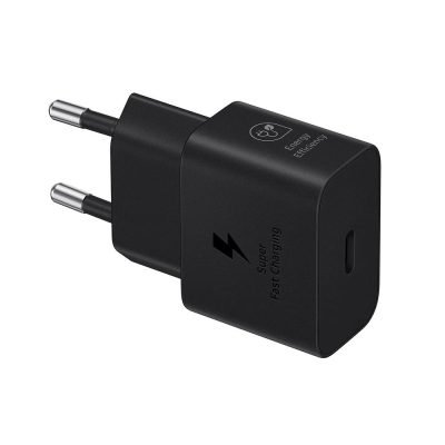 Samsung Φορτιστής Χωρίς Καλώδιο GaN 25W Power Delivery Μαύρος (EP-T2510NBEGEU) (SAMEP-T2510NBEGEU)