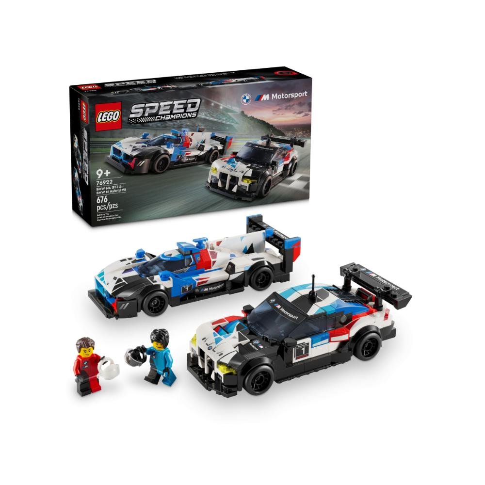 0069774_0 Lego Speed Champions Bmw M4 Gt3 + BMW M Hybrid για 9+ Ετών (76922) (LGO76922)