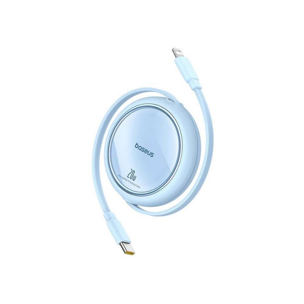 0072200_0 Baseus Retractable USB-C to Lightning Cable 20W Μπλε 1m (P10364501311-00) (BASP10364501311-00)