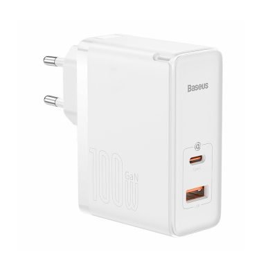 Baseus Travel Charger GaN5 Pro Quick wall charger C+U