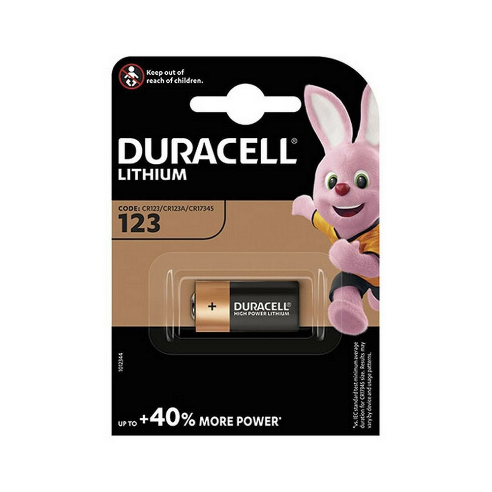 0054732_0 Duracell Ultra Μπαταρία Λιθίου CR123 3V 1τμχ (DUCR123)(DURDUCR123)