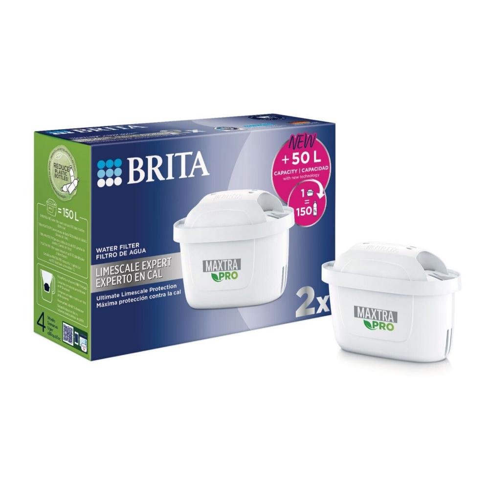 0068439_0 Brita Ανταλλακτικό Φίλτρο Νερού για Κανάτα από Ενεργό Άνθρακα Maxtra+ Pro Limescale Expert 2τμχ (BRI21921)