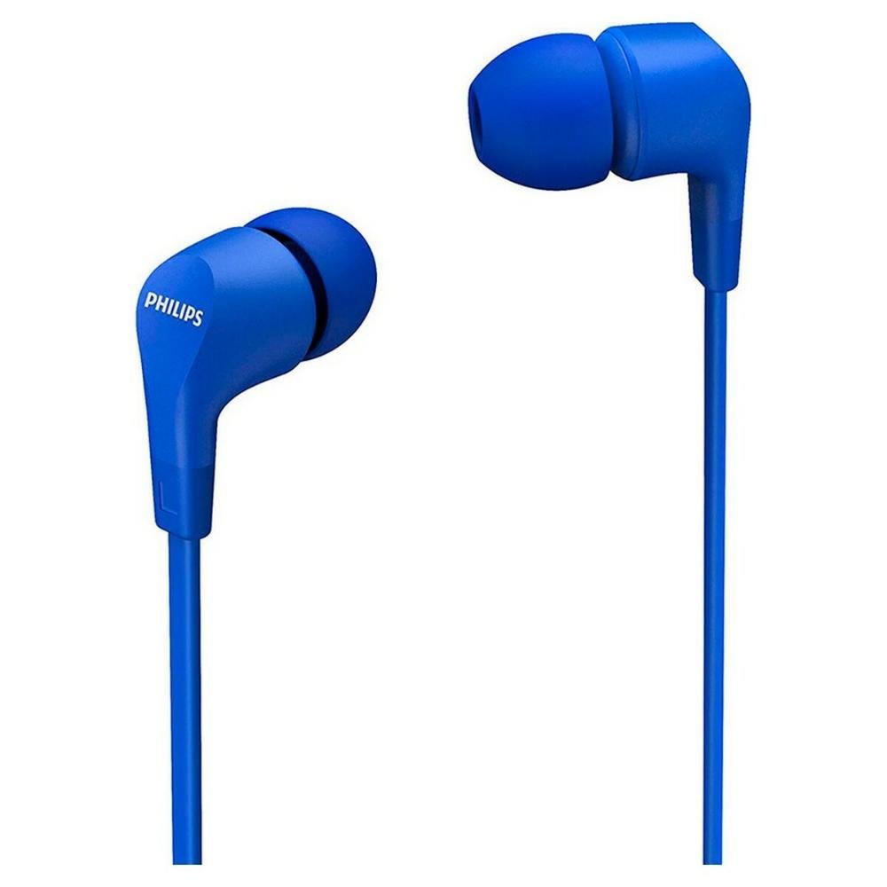 0070939_0 Philips In-ear Handsfree με Βύσμα 3.5mm Μπλε (TAE1105BL/00) (PHITAE1105BL-00)