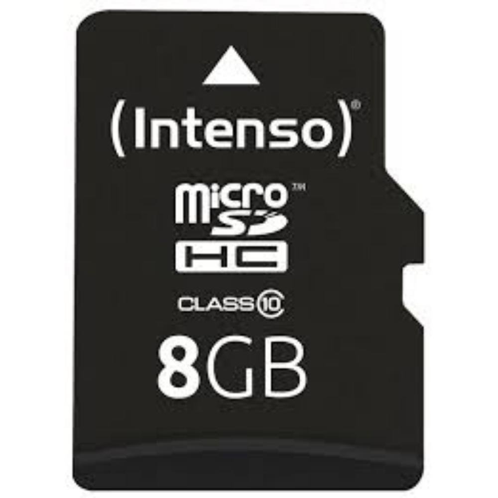 0074133_0 Intenso microSDHC Card 8GB Class 10 (3413460) (NSO3413460)