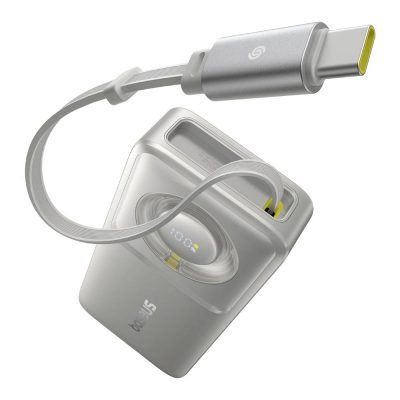 Baseus Powerbank OS Free2Pull 10000mAh 30W +cable grey (P10073701843-00) (BASP10073701843-00)