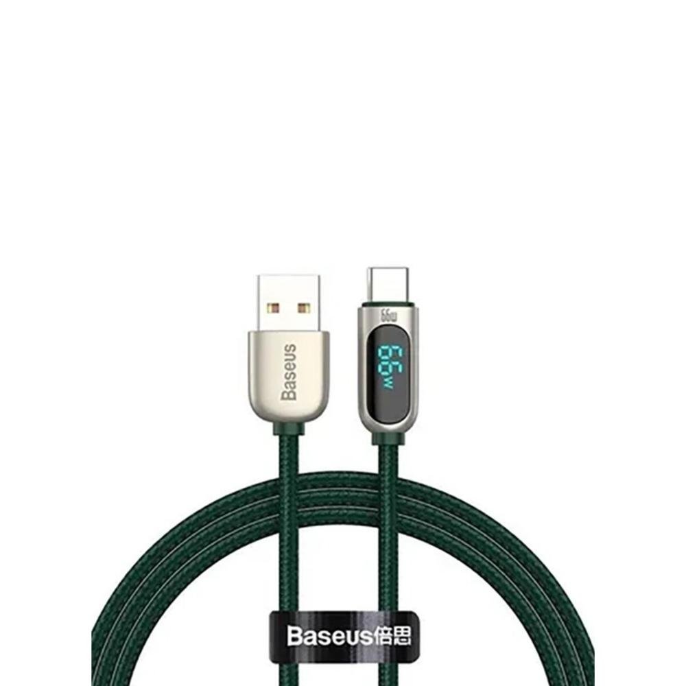 0075279_0 Baseus Καλώδιο USB σε USB-C με Οθόνη