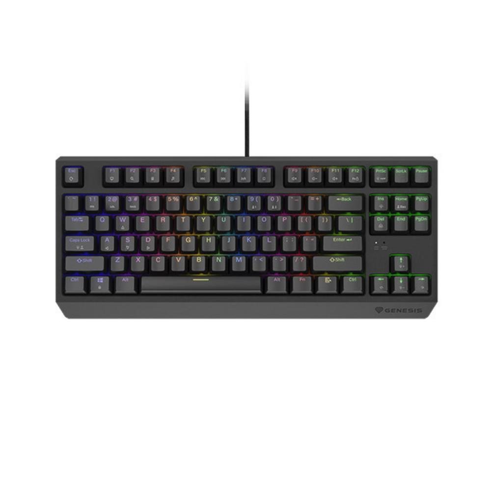0075998_0 Genesis Gaming Keyboard Thor 230 Tkl US RGB Mechanical Outemu Red Black Hot Swap (NKG-2077) (GNSNKG-2077)