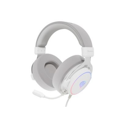 Genesis Gaming Headset Neon 764 with Microphone RGB Illumination White