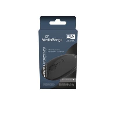 MediaRange Optical 4-Button Wireless Mouse